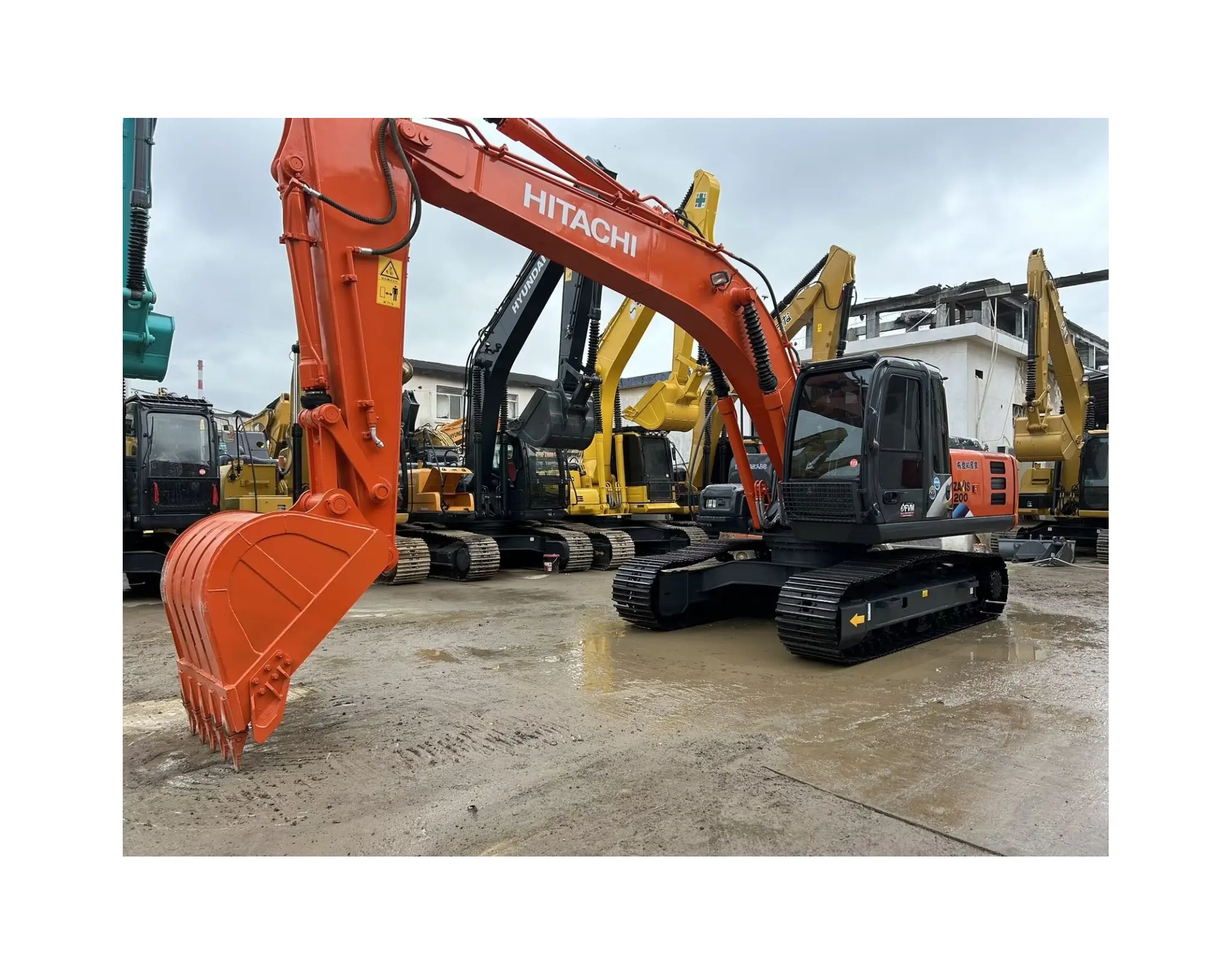 High hydraulic hitachi crawler excavator zx200 20 ton excavator hitachi zx200 for sale