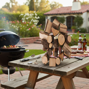 Morceau de bois d'hickory certifié Iso le plus vendu pour barbecue Morceaux de bois de meilleure qualité en vrac Fabriqué en Espagne - Product Image 3