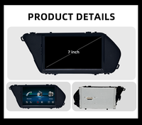 Layar OS Linux 7 inci untuk Mercedes Benz GLK X204, Radio Mobil Multimedia Player, GPS Navigasi, Android Auto, Kamera Mundur