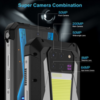 Smartphone robuste Tank 3 Pro Octa Core 5G Android 13 avec caméra arrière 200MP, lecteur d'empreintes digitales, étanche, antichoc, multilingue