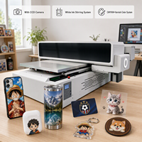 Impresora UV Plana A1 de 60x90cm, Ampliamente Utilizada, Impresora UV DTF CMYKWV de Colores Vívidos para Carcasas de Teléfono, Tarjetas de PVC y Adhesivos Transparentes