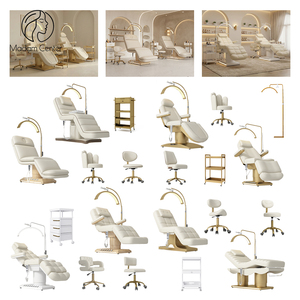 Table de massage électrique moderne Madam Center pour salon de beauté avec design pliable - Product Image 1