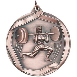 Médailles de <span class=keywords><strong>musculation</strong></span> personnalisées en gros, en alliage de zinc plaqué or, avec motifs de dessins animés - Product Image 3