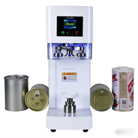 Scelleuse thermique DEEPACK pour gobelets en PET, boîtes en fer blanc, bocaux en plastique et projets de scellage de contenants ronds