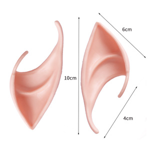 Halloween Cosplay orecchie da elfo vestire oggetti di scena in lattice Cosplay elfo mascherata accessori all'ingrosso - Product Image 5