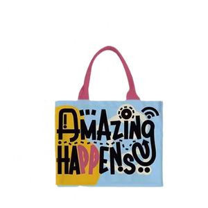 Outdoor Eco-friendly Non Woven Recyclable <b>Heavy</b>-<b>duty</b> Foldable Shopping Tote Grocery Storage Vest Collapsible Bag with Handle - Product Image 1