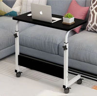 Mobilier de bureau professionnel nouvellement développé bureau d'ordinateur en verre à hauteur réglable pour le salon