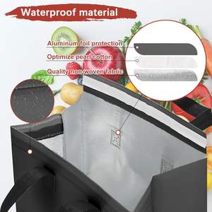 Bolsa de Reparto Aislada Ecológica al por Mayor para Mantener Alimentos Calientes o Fríos, Bolsa de Catering Aislada para Alimentos - Product Image 5