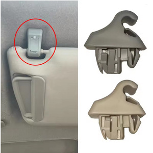 Winning Path Point <b>Car</b> Sun <b>Awning</b> Bracket Clips 40x44x33mm Nylon Gray Beige for Mitsubishi Montero Replacement Repair - Product Image 4