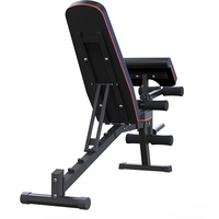Équipement de fitness TOPTONS, banc de musculation réglable pour entraînement en intérieur, inclinable et inclinable en sens inverse, en vente