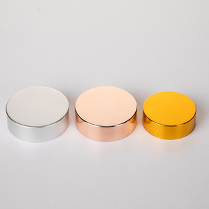 Logo <span class=keywords><strong>gravé</strong></span> Cosmetics Cream Jar Seal 53mm 58mm 63mm Rose Gold Silver Aluminium-Plastic Cap Plastic Cap avec couvercle en aluminium - Product Image 4
