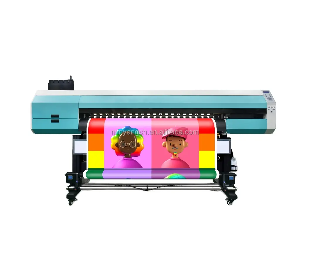 INFINITI-Impresora de etiquetas de recubrimiento rollo a rollo, impresora digital UV de inyección de tinta barata de alta resolución, 1,8 m, 3 cabezales i3200, M