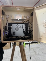 Stock d'entrepôt UE Photobooth vintage 2024 Station de photobooth selfie Borne Photobooth portable avec impression