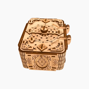 Bí Ẩn Câu Đố Hộp Giáo Dục Gốc Gỗ Câu Đố Handmade Mảnh 3D Câu Đố Quà Tặng Bí Ẩn Hộp Cho Trang Trí Nội Thất - Product Image 3