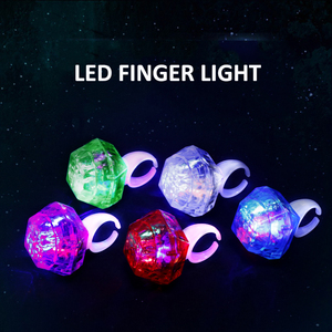 Chất lượng cao Quà Tặng bên Nguồn cung cấp nhấp nháy ngón tay <span class=keywords><strong>LED</strong></span> vòng nhấp nháy ánh sáng cho đêm Đảng Prop Vận chuyển nhanh nhất <span class=keywords><strong>Led</strong></span> Finger Nhẫn - Product Image 4