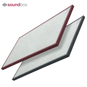 Diseño elegante chapa WPC insonorizado 3D paneles de pared tela de reducción de sonido deflector de ruido panel amortiguador de ruido - Product Image 4