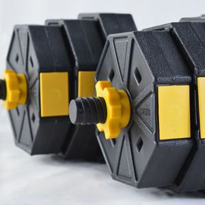 מותאם אישית <span class=keywords><strong>dumbbell</strong></span> משקל פלסטיק בטון מקורה ציוד משקל הרמת מתכוונן מתכוונן - Product Image 6