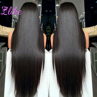 Peluca de Cabello Humano Liso Natural Vietnamita al por Mayor, Proveedor de Cabello Humano, Peluca Frontal de Encaje HD 13x4 Pre-Pluck, Peluca de Cabello Natural para Mujeres Negras