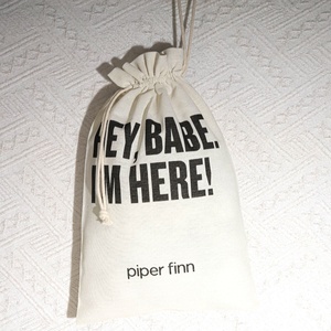 Hot bán tùy chỉnh kích thước Logo Muslin bông dây kéo túi tự nhiên Pouch sử dụng hàng ngày bao bì với thiết kế miễn phí - Product Image 2