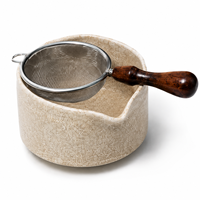 Ensemble de thé matcha avec logo personnalisé, bol en céramique complet, fouet en bambou, boîte, tamis, cuillère, coffret cadeau matcha OEM, kit de préparation