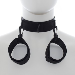 Factory direct sales of <b>collar</b> restraint handcuffs bondage <b>BDSM</b> erotic portable neck brace punishment bed sex toys - Product Image 2