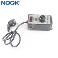 Prise européenne 4000W contrôleur de vitesse électronique 220VAC régulateur de tension haute puissance courant monophasé thyristor unique