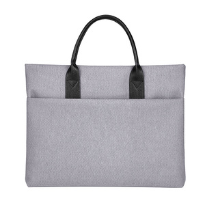Office Briefcase Simple Modern <b>Computer</b> Business Laptop Waterproof Messenger Bag Nylon Briefcases. - Product Image 4