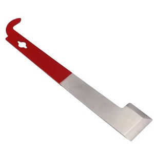 Nghề nuôi ong công cụ thiết lập thép không gỉ Pry Bar & j-hình scraper bán màu Đỏ Hive Bìa Opener & Cleaner Điều kiện Mới - Product Image 2