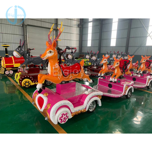 Train électrique sans rails en forme <span class=keywords><strong>de</strong></span> cerf, manèges pour ferme et <span class=keywords><strong>parc</strong></span> d'attractions, thème <span class=keywords><strong>de</strong></span> Noël, à vendre - Product Image 5