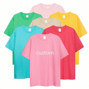 Design OEM ODM Professional Supplier Wholesale Custom LOGO Color Plain Design Clothing t <b>Shirts</b> 100% Cotton t <b>Shirts</b> in Bulk - Product Image 1