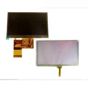 Orijinal yeni 4.3 "inç LCD ekran X431 Diagun III için dokunmatik ekran digitizer dokunmatik panel ile