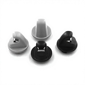 Soporte de clip para visera de coche, plástico negro, 5G0857561B, para Volkswagen Teramont Tiguan Passat - Product Image 3