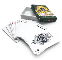 Cartes à jouer personnalisées de haute qualité avec boîte étanche, impression de cartes à jouer de Poker