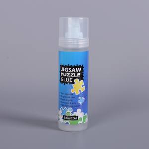 Colle liquide transparente mate non toxique WBG pour puzzles avec tête éponge, facile à appliquer, pour protéger les puzzles - Product Image 5