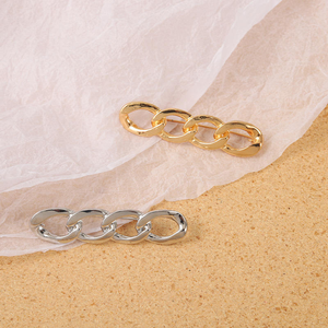 Women's 1PC Alloy Glossy <b>Elastic</b> Chain Brooch Anti-Exposure <b>Waist</b> Reduction Tool Wedding & Party Gift Cinching <b>Skirts</b> Clothing - Product Image 4