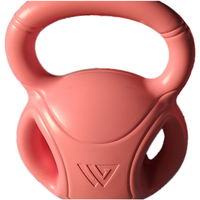 Usine personnalisée professionnelle vend de nouveaux poids d'haltérophilie et ciment de fitness Kettlebell en PVC coulée de poids