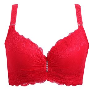 Sujetador deportivo sin costuras con aros para mujer, talla grande, sexy, de encaje fino, copa grande, cómodo, para chicas jóvenes a la moda. - Product Image 5