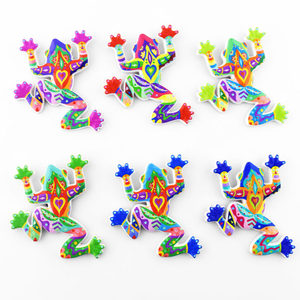 Aimants de réfrigérateur en résine personnalisés en gros, motifs animaux mignons : Gecko, Lézard, Caméléon, Grenouille - Product Image 4