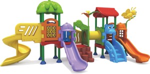 Bé Nhựa Playhouses Trẻ Em Trượt <span class=keywords><strong>Toddler</strong></span> Chơi Ngoài Trời Mặt Đất Nhà Trẻ Em Sân Chơi Ngoài Trời Thiết Bị Bộ Cho Mẫu Giáo - Product Image 4