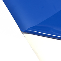 Vinilo Adhesivo Azul de Alta Opacidad para Ventanas, Letras y Gráficos de Colores Brillantes para Pósteres