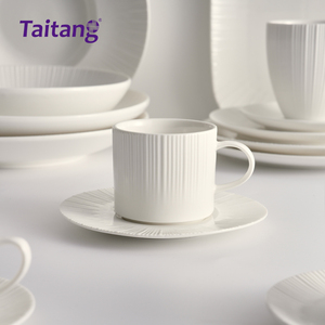 Bán buôn gốm tấm và bát đặt, bền ăn đặt cho khách sạn nhà hàng sử dụng, gốm sứ đặt bữa ăn tối - Product Image 5