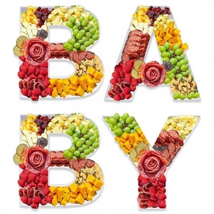 ZIJRXQ Caja Decorativa de Cartón de 12 Pulgadas para Rellenar con Alimentos (Charcutería y Bebés) - Product Image 5