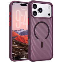 Coque de téléphone magnétique ultra-fine anti-traces de doigts effet mat pour iPhone 18 Pro, 18 Pro Max, 17 Pro Max – Vente en gros