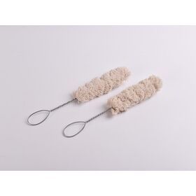 Mango de cepillo de alambre de anillo de hisopo de algodón suave de grado industrial personalizable OEM para fabricación de vidrio y lubricación de neumáticos - Product Image 2