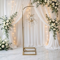 Lustre en acrylique cristal pour mariage, indice de protection IP33, éclairage LED AC 220V/110V pour la décoration de scène et d'allée