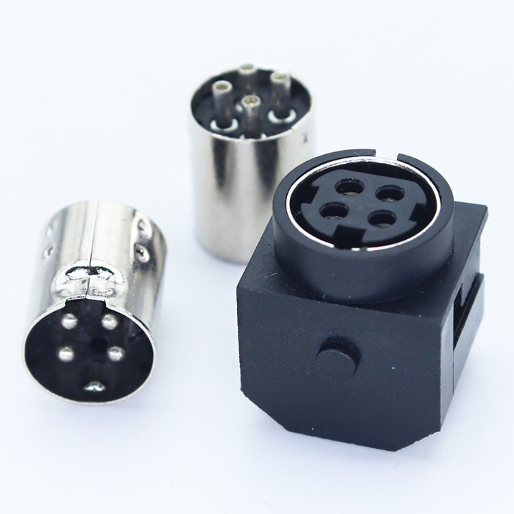 10Pin мини круговой Din Коннектор 100 шт. 4Pin 262 градусов 10p Din гнездо Dc Power 5 шт. Din 8 Pin круговой разъем женский Pcb