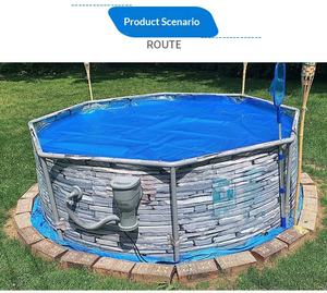 <span class=keywords><strong>Cubierta</strong></span> de Burbujas para <span class=keywords><strong>Piscina</strong></span> con Aislamiento Térmico Mejorado y Capa Antipolvo, Ahorro de Energía y Retención de Calor - Product Image 5