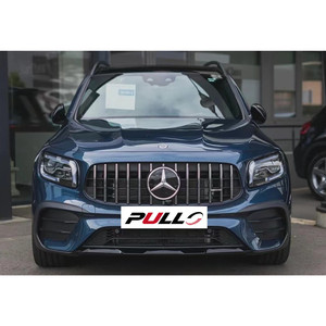 Pare-chocs de voiture de bonne qualité avec assemblage de pare-chocs avant et grille pour <span class=keywords><strong>Mercedes</strong></span> <span class=keywords><strong>Benz</strong></span> <span class=keywords><strong>GLB</strong></span> class X247 2021-2022 modifié à GLB35 <span class=keywords><strong>AMG</strong></span> - Product Image 1