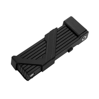 Candado para Bicicleta Totalmente Metálico y Resistente con Barra Transversal Reforzada y Mecanismo Antirrobo, Apto para Estacionamientos Exteriores