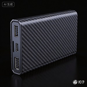 เคสพาวเวอร์แบงค์ลายสัตว์ทอแบบแจ็คการ์ดคาร์บอนไฟเบอร์แบบสั่งทำพิเศษ - น้ำหนักเบามาก - Product Image 2